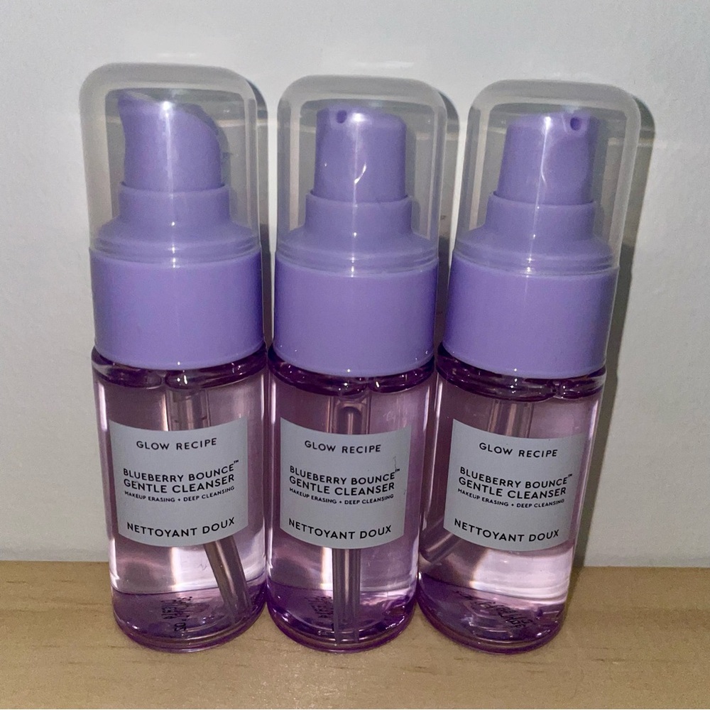 Glow Recipe Blueberry Bounce Cleanser 🫐 Lot of 3